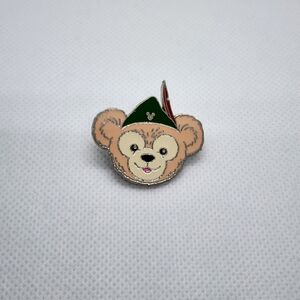 🌺 5/$25‎ Disney Duffy Bear In Peter Pan Hat Hidden Mickey Series 2013 Pin